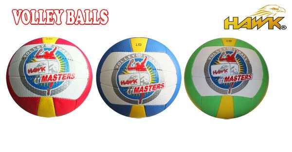 Master-Volleyball-Ball, 32 Panel Soft Touch, Marke Hawk ®